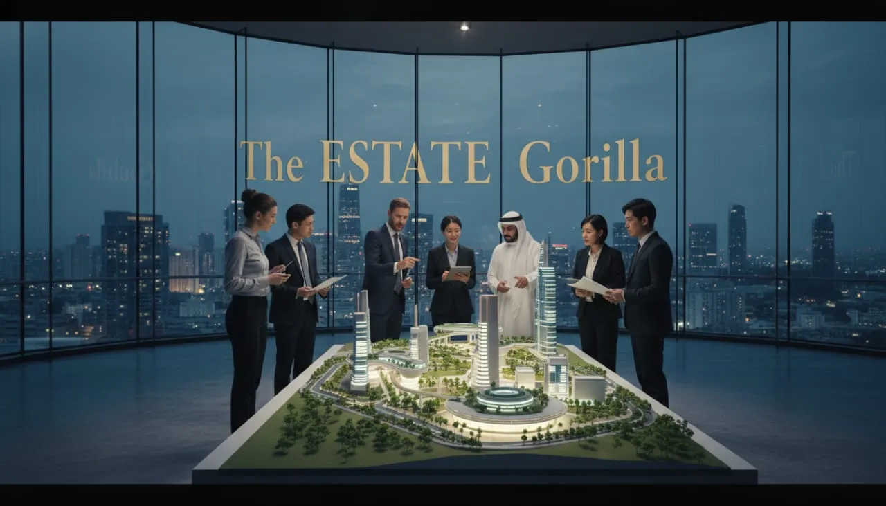 Speaker at an estate conference